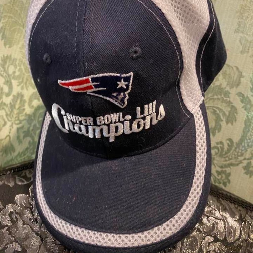 N.E. Patriots Super Bowl LIII Champions Baseball H